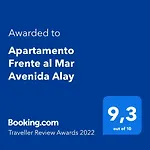 Apartamento Frente al Mar Avenida Alay con parking